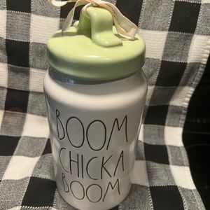 Rae Dunn boom Chicka boom canister.